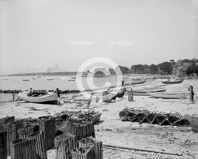 Beach, Swampscott, Mass., c1907. Creator: Unknown.