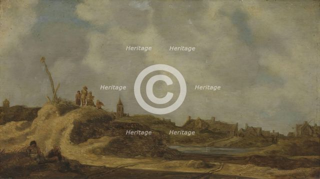 Beach picture, 1st half of 17th century. Creator: Maerten Fransz. van der Hulst.