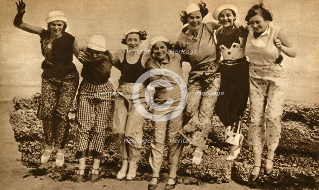 'Beach pyjamas', 1930, (1933).  Creator: Unknown.