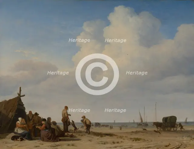 Beach View. Creator: Adriaen van de Velde.