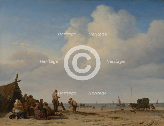 Beach View. Creator: Adriaen van de Velde.