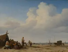 Beach View. Creator: Adriaen van de Velde