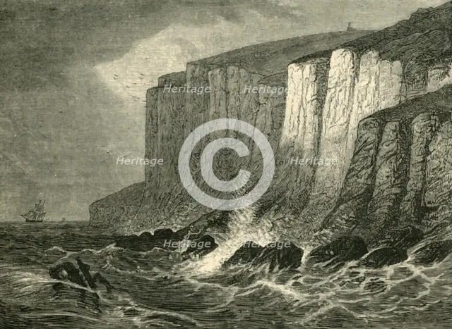 'Beachy Head', 1890.   Creator: Unknown.