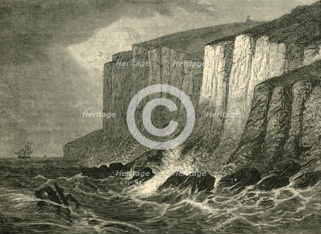 'Beachy Head', 1890.   Creator: Unknown.