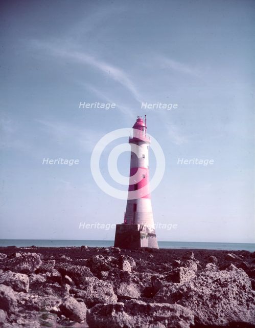 Beachy Head Lighthouse, Sussex, c1955. Creator: Arthur Charles Kirby Ware.