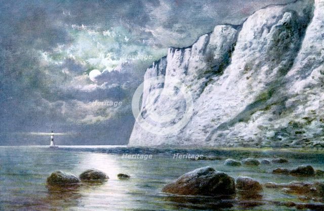 'Beachy Head, Sussex', 1924-1926.Artist: JW Gozzard