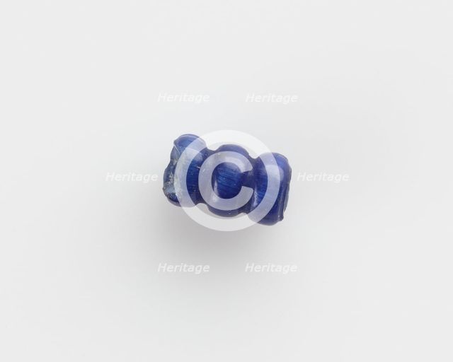 Bead, triple, 4th century. Creator: Unknown.