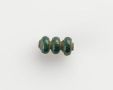 Bead, triple, 4th century. Creator: Unknown