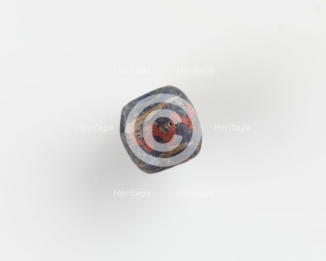 Bead, with a large bore, 6th century. Creator: Unknown.