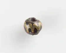 Bead, with a large bore. Chipped, 6th century. Creator: Unknown