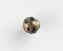 Bead, with a large bore. Chipped, 6th century. Creator: Unknown