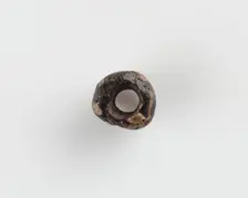 Bead, with a large bore; irregular, 6th century. Creator: Unknown