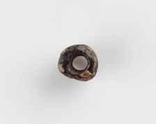 Bead, with a large bore; irregular, 6th century. Creator: Unknown