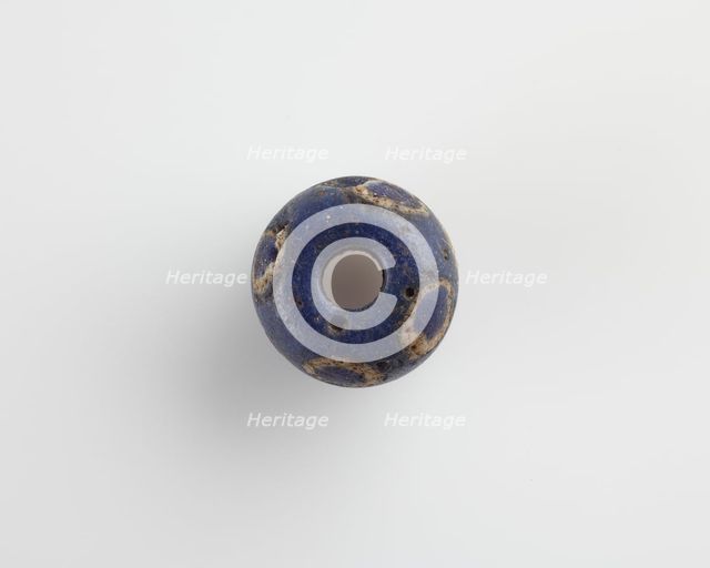 Bead, with inturning bore, Late Period, 6th-5th century BCE. Creator: Unknown.