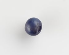 Bead, with inturning bore, Roman period, late 4th-6th century. Creator: Unknown