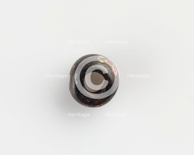 Bead, with large bore, 1st century BCE. Creator: Unknown.