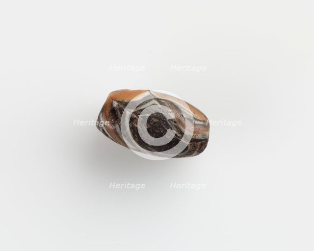 Bead, with longitudinal bore, 6th century. Creator: Unknown.