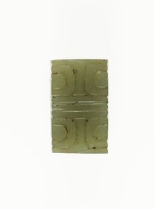 Bead with Spirals, Western Zhou period, 10th/8th century B.C. Creator: Unknown