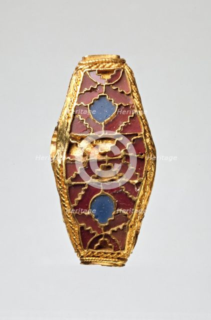 Bead, Anglo-Saxon Period (400 - 1066). Artist: Unknown.