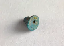Bead, bell-shaped, New Kingdom, 1550-1196 BCE. Creator: Unknown