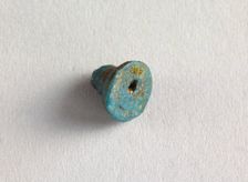 Bead, bell-shaped, New Kingdom, 1550-1196 BCE. Creator: Unknown