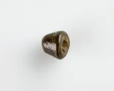 Bead, conical, New Kingdom, 1550-1196 BCE. Creator: Unknown