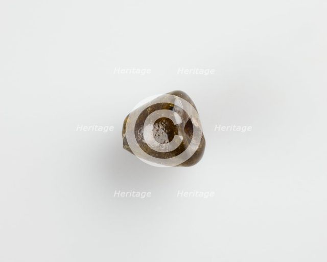 Bead, conical, New Kingdom, 1550-1196 BCE. Creator: Unknown.