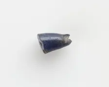 Bead, conical, New Kingdom, 1550-1196 BCE. Creator: Unknown