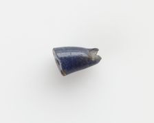 Bead, conical, New Kingdom, 1550-1196 BCE. Creator: Unknown