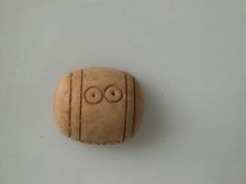 Bead, Coptic, 4th-7th century. Creator: Unknown