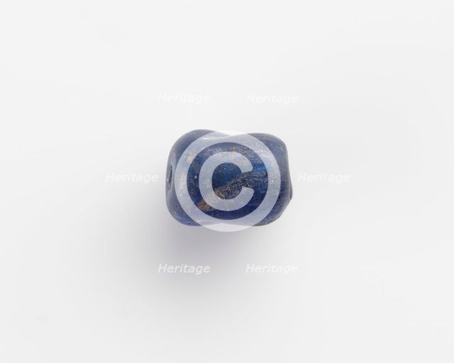 Bead, cubiform, 4th century. Creator: Unknown.
