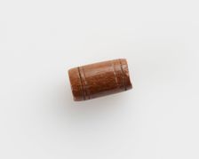 Bead, cylindrical, 4th century. Creator: Unknown