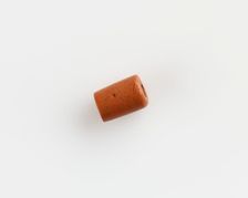 Bead, cylindrical, 6th century. Creator: Unknown