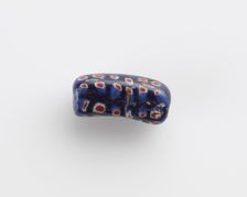 Bead, cylindrical, a little bent, 1st century. Creator: Unknown