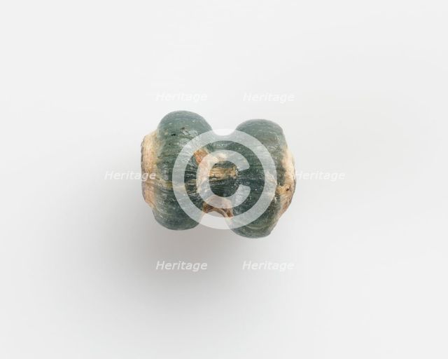Bead, double, 4th century. Creator: Unknown.