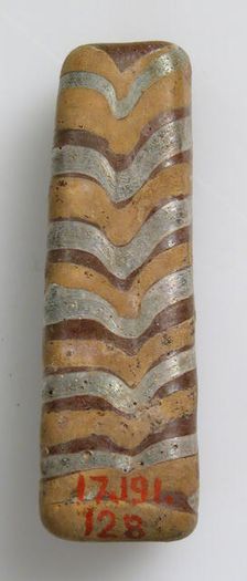 Bead, Frankish, 500-600. Creator: Unknown
