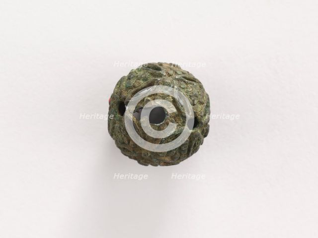 Bead, Goryeo period, 12th-13th century. Creator: Unknown.