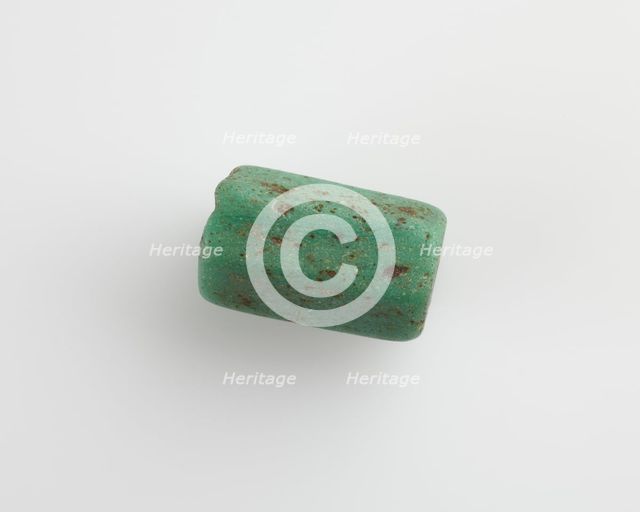 Bead, hexagonal, Roman Period, 30 BCE-395 CE. Creator: Unknown.