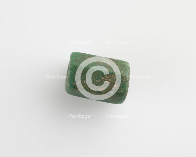 Bead, hexagonal, Roman Period, 30 BCE-395 CE. Creator: Unknown.
