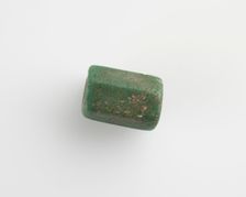 Bead, hexagonal, Roman Period, 30 BCE-395 CE. Creator: Unknown