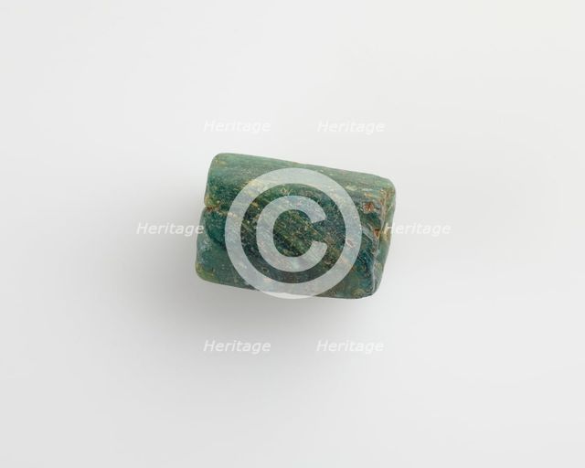 Bead, hexagonal, Roman Period, 30 BCE-395 CE. Creator: Unknown.