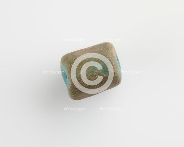 Bead, hexagonal, Roman Period, 30 BCE-395 CE. Creator: Unknown.
