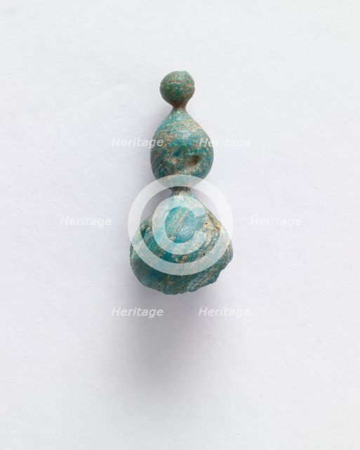 Bead in the shape of a gourd, Goryeo period, 12th-13th century. Creator: Unknown.