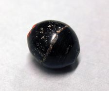 Bead, Iran, 8th-13th century. Creator: Unknown