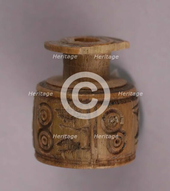 Bead, Iran, 9th-10th century. Creator: Unknown.