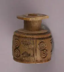 Bead, Iran, 9th-10th century. Creator: Unknown