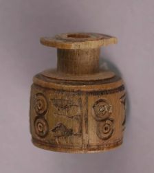 Bead, Iran, 9th-10th century. Creator: Unknown