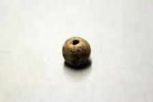 Bead, Iran, 9th-12th century. Creator: Unknown