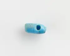 Bead; longitudinal bore and lateral incomplete bore, Roman period, late 4th-6th century. Creator: Unknown