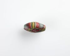 Bead. Longitudinal bore, Ptolemaic Dynasty or Roman Period, 305 BCE-14 CE. Creator: Unknown